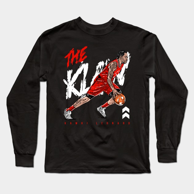 Kawhi Leonard Long Sleeve T-Shirt by lockdownmnl09